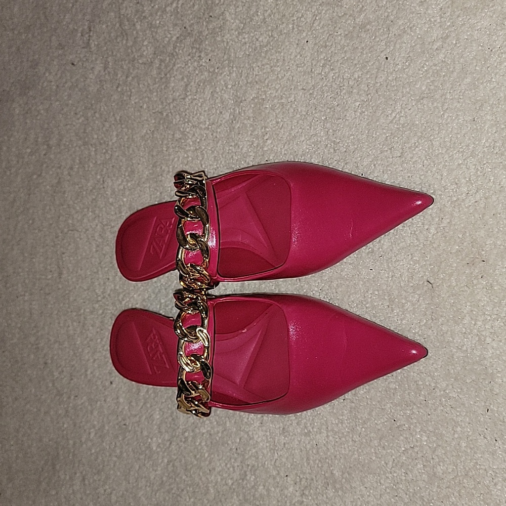 Zara Gorgeous Fuchsia shoes